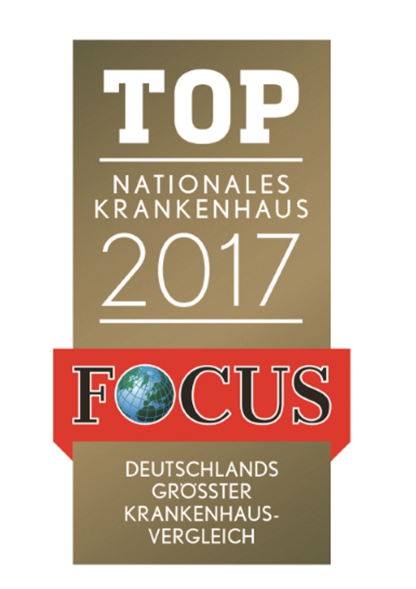 Focus Siegel Top Nationales Krankenhaus 2017
