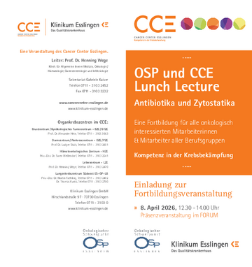 Einladung Fortbildungsveranstaltung