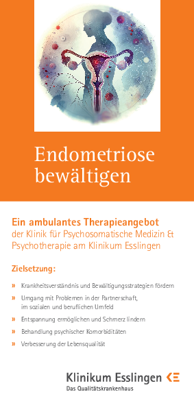 Flyer Psychosomatik bei Endometriose