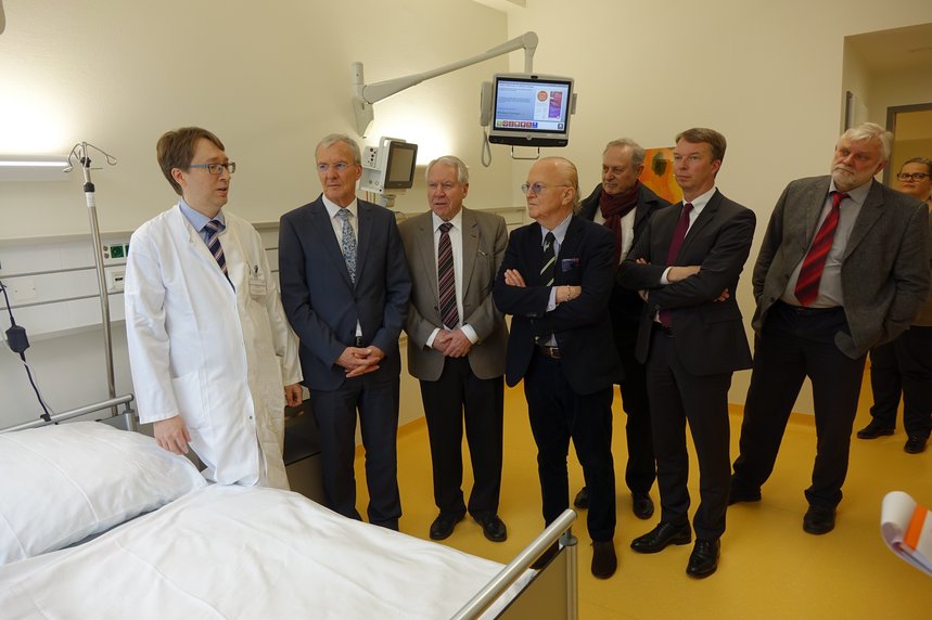 Gruppenbild in der Stroke Unit 