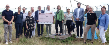 Gruppenfoto Spendenübergabe Rotary Club