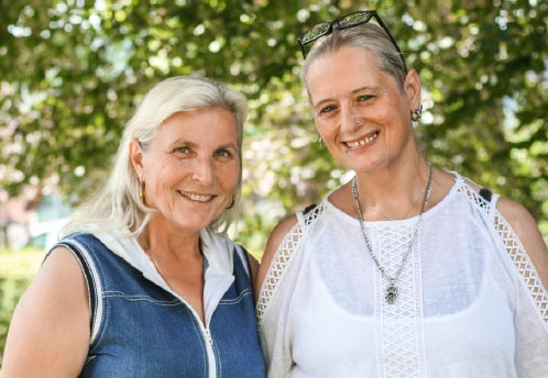 Claudia Schwarz-Blazek und Susanne Schmidt-Reinisch